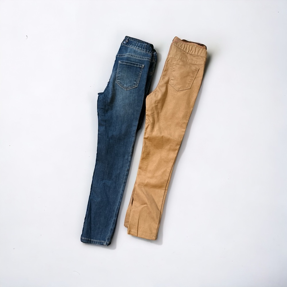 Two pairs of H&M Kids Jeggings